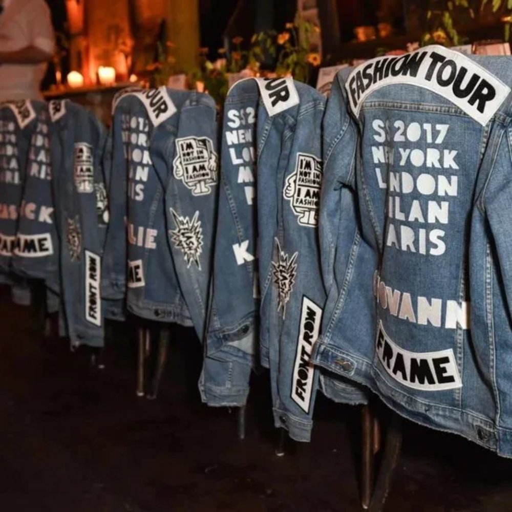 Authentic Frame Denim "Le Original Patch Jacket" … - image 7